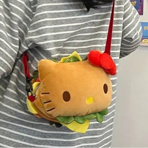 Hello Kitty Plush Crossbody Bag - Picture 7 of 7